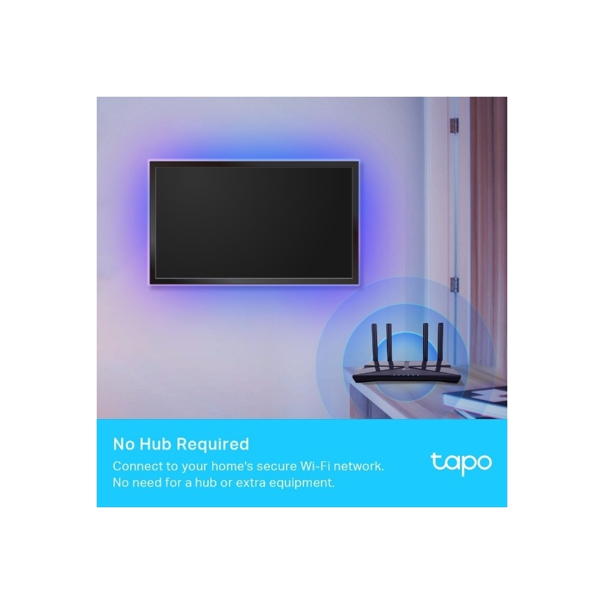 TP-Link - dimmbarer RGBW-LED-Streifen 5 m LED/24W/230V Wi-Fi