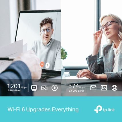 TP-Link - Dualband kabelloser USB-Adapter mit Wi-Fi 6