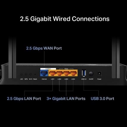 TP-Link - Dualband Wi-Fi 7 Router Archer BE230