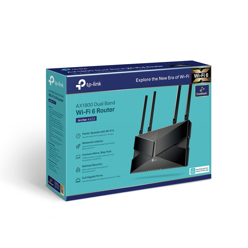 TP-Link - Dualband Wi‑Fi-6-Router
