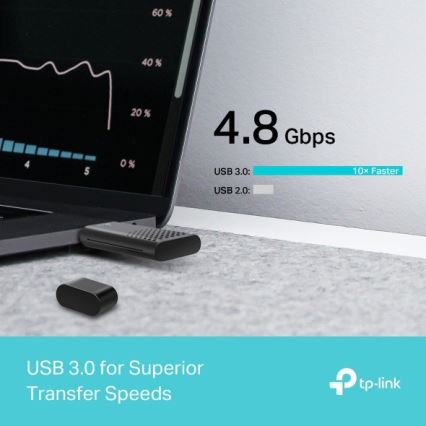 TP-Link - Dualband-WLAN-USB-Adapter mit Wi‑Fi 6 Archer TX20U