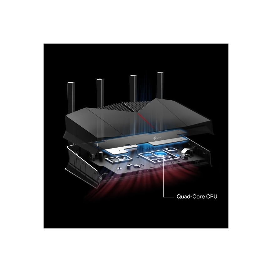 TP-Link - Gaming-Dualband-Wi-Fi-7-Router Archer GE230