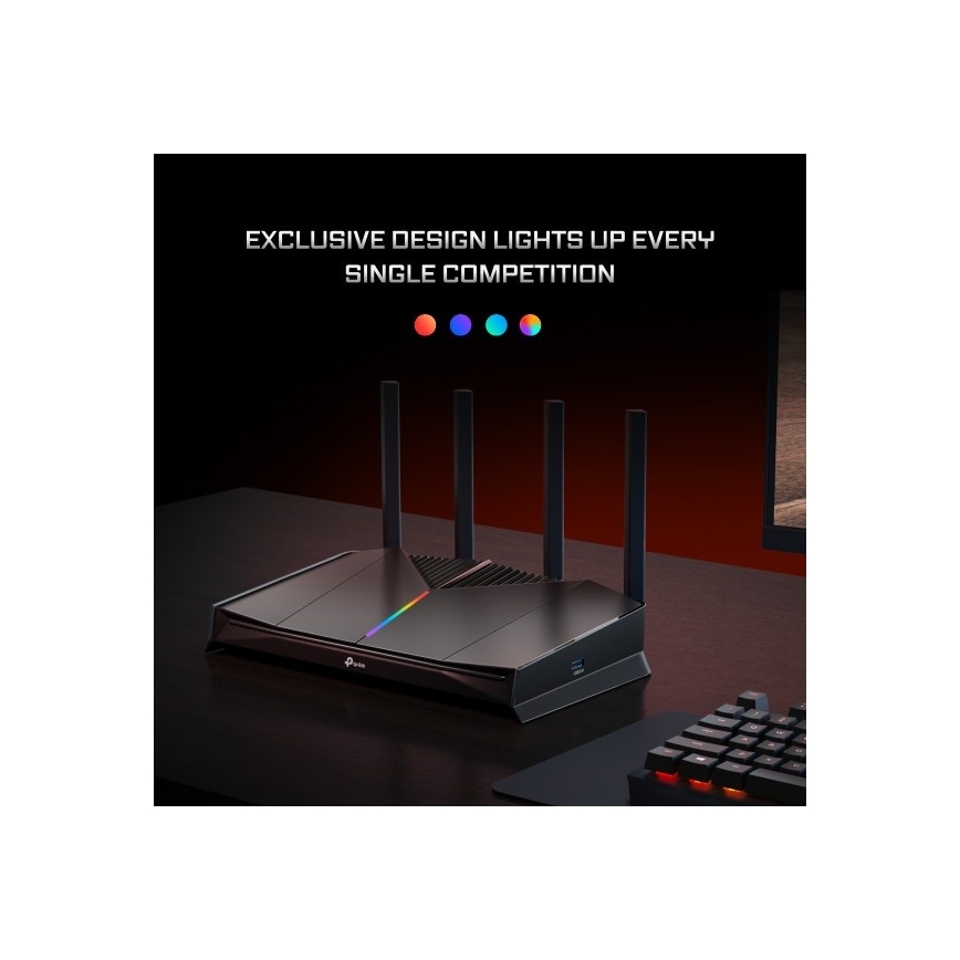 TP-Link - Gaming-Dualband-Wi‑Fi-7-Router