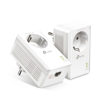 TP-Link - Gigabit-Powerline-Set mit Durchgangssteckdose und WLAN