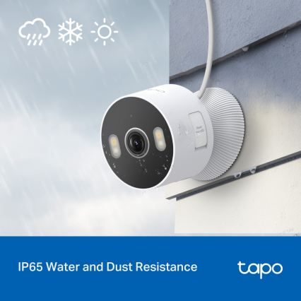 TP-Link - Intelligente Außenkamera 3 MP 5 V Wi-Fi