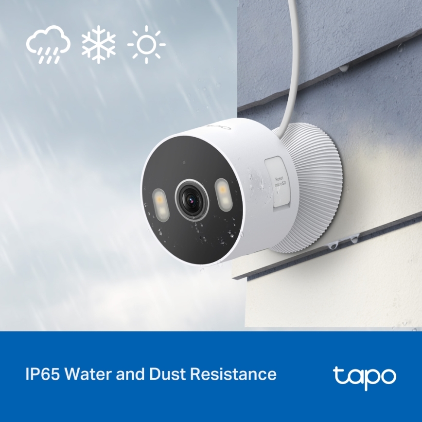 TP-Link - Intelligente Außenkamera 3 MP 5 V Wi-Fi