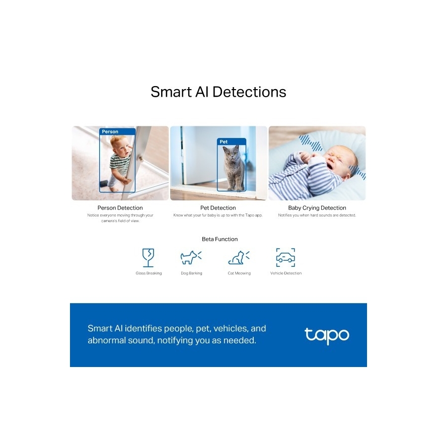 TP-Link - Intelligente WLAN-Kamera mit Tuya