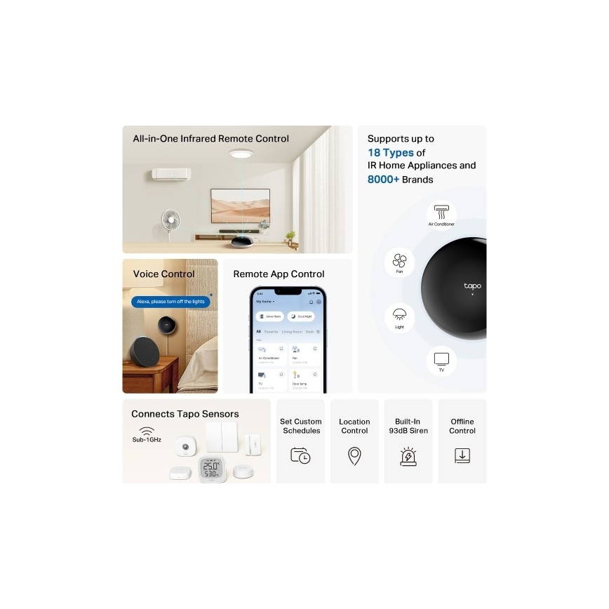 TP-Link - Intelligentes Infrarot-Gateway Hub Wi-Fi