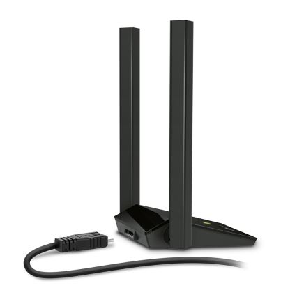 TP-Link - Kabelloser USB-WLAN-Adapter mit High-Gain-Antennen Archer T4U Plus Wi-Fi