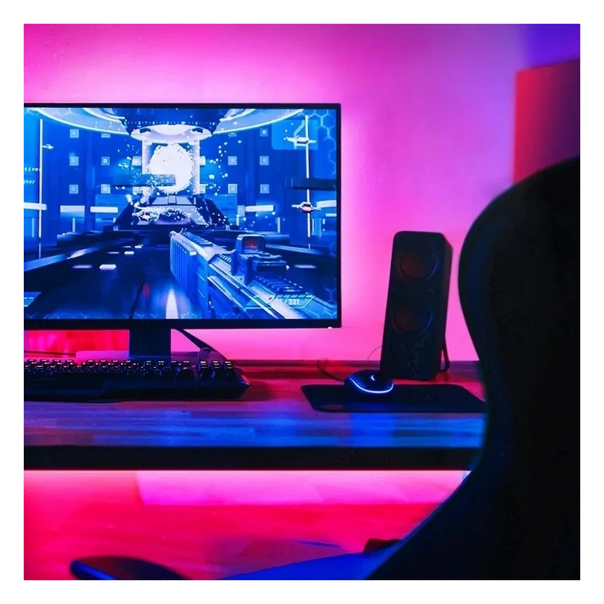 TP-Link - LED‑RGBW‑Streifen, dimmbar, 5 m, 13,5 W, 230 V, Wi‑Fi