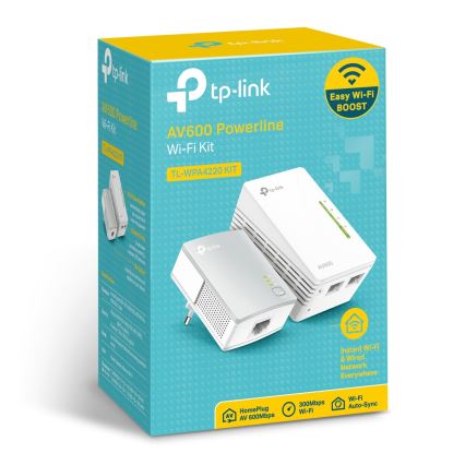 TP-Link - Powerline Wi-Fi Starter-Set