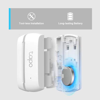 TP-Link - Smart-Kontaktsensor 1×CR2032 Wi‑Fi