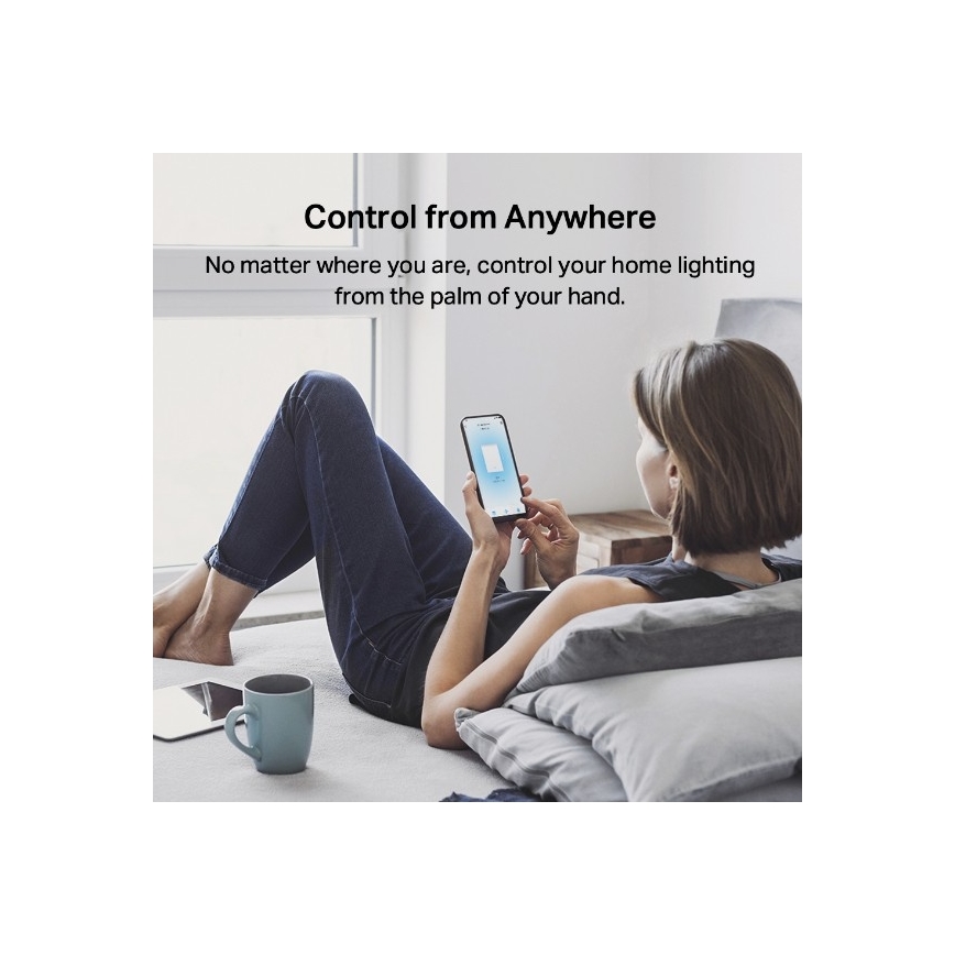 TP-Link - Smart-Lichtschalter 2xAAA Wi-Fi