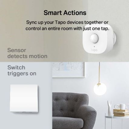 TP-Link - Smart-Lichtschalter 2xAAA Wi-Fi