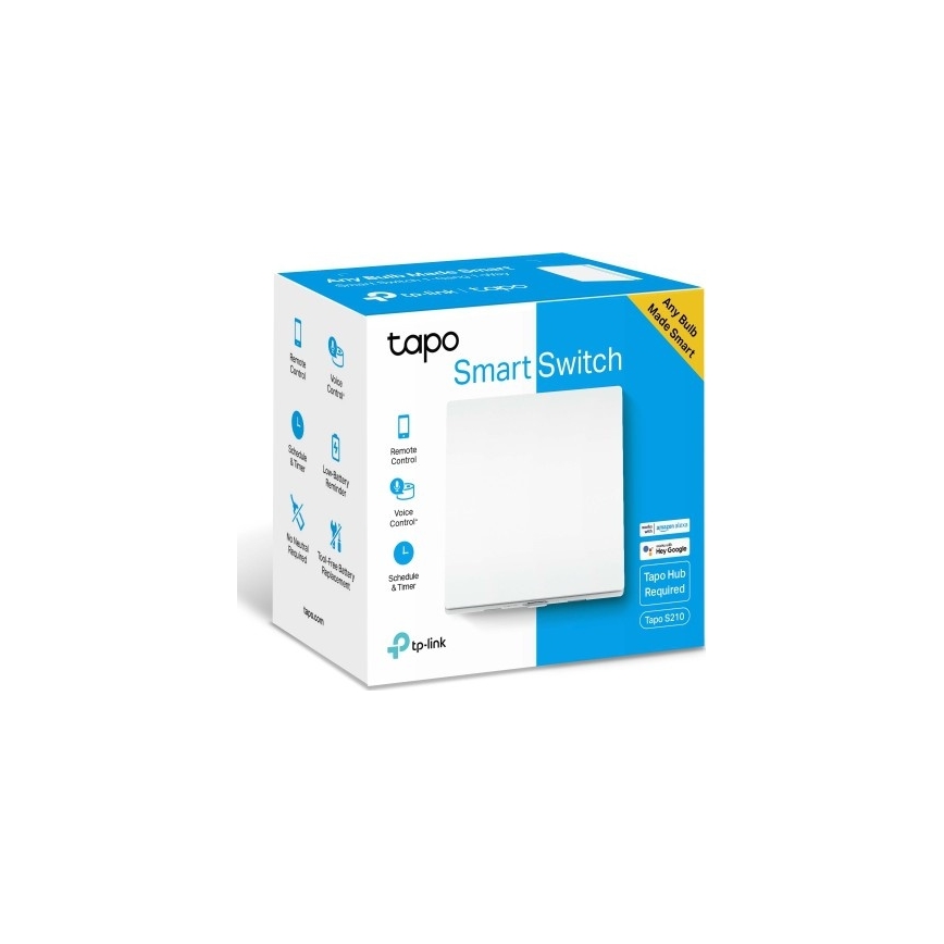TP-Link - Smart-Lichtschalter 2xAAA Wi-Fi