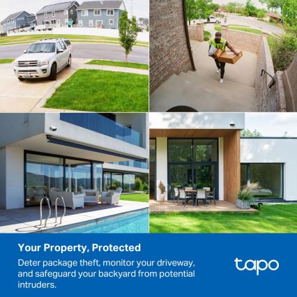 TP-Link - Smarte Außenkamera IP65 5 V Wi‑Fi