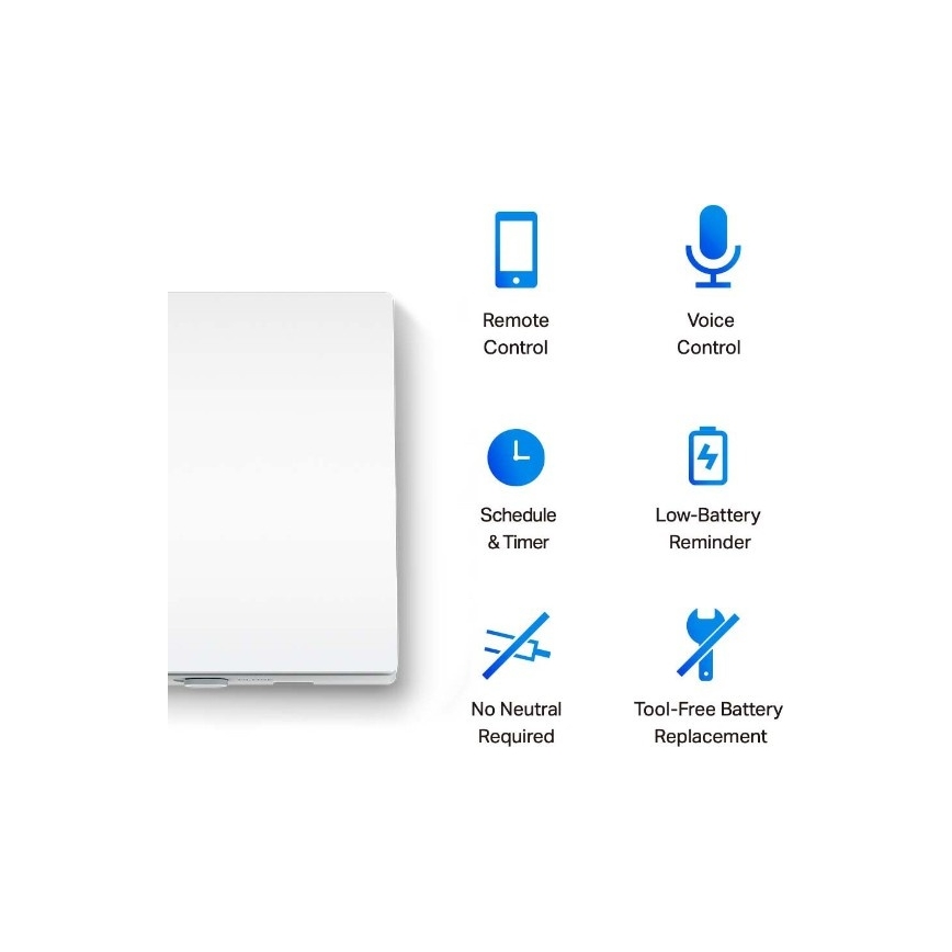 TP-Link - Smarter Lichtschalter 2xAAA