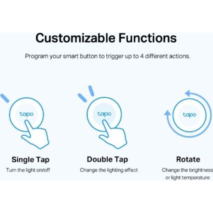 TP-Link - Smarter Taster 1xCR2032 Wi-Fi