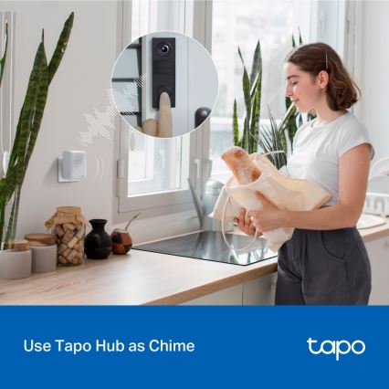 TP-Link - Tapo Video-Türklingel Mini