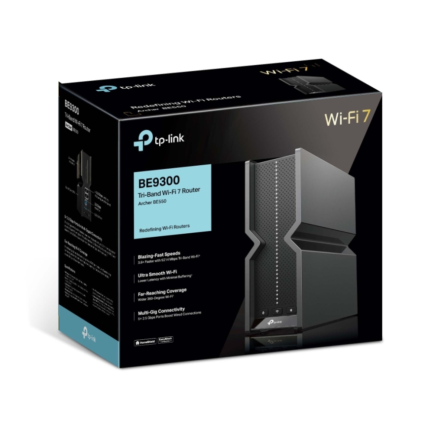 TP-Link - Tri-Band Wi-Fi 7 Router