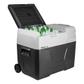 Tragbare Auto-Kühlbox mit LCD-Anzeige 40 l 230V/12V/24V schwarz