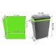 Tragbare Autokühlbox 22 l 55W/12V/230V grau/grün