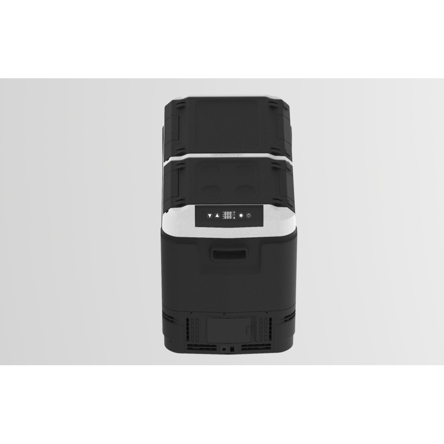 Tragbare Autokühlbox 60 l 230V/12V/24V/230V grau