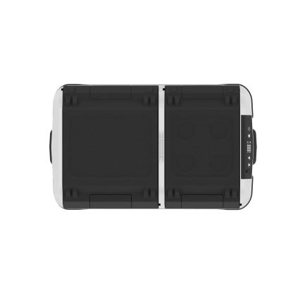 Tragbare Autokühlbox 60 l 230V/12V/24V/230V grau