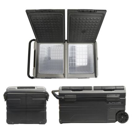 Tragbare Autokühlbox mit Kompressor 230/24/12V