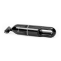 Tragbarer, aufladbarer Auto-Staubsauger 75W/2000 mAh schwarz