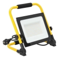 Tragbarer LED-Strahler TIGRA LED/100W/4000K IP54 schwarz/gelb
