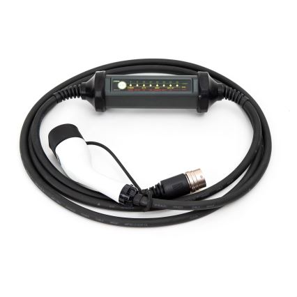 Tragbares Ladegerät für Elektrofahrzeuge mit 4 Adaptern Typ 2 32A/480V 22kW 5m IP67
