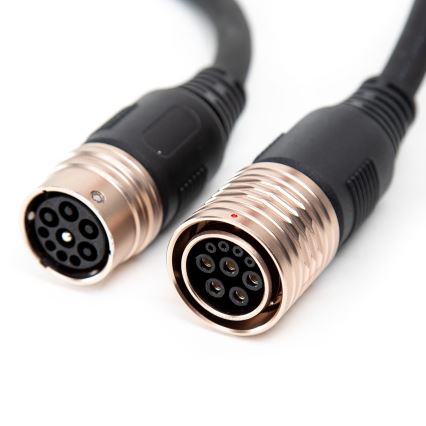 Tragbares Ladegerät für Elektrofahrzeuge mit 4 Adaptern Typ 2 32A/480V 22kW 5m IP67