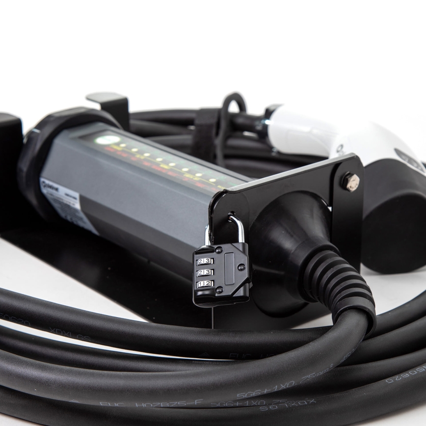 Tragbares Ladegerät für Elektrofahrzeuge mit 4 Adaptern Typ 2 32A/480V 22kW 5m IP67