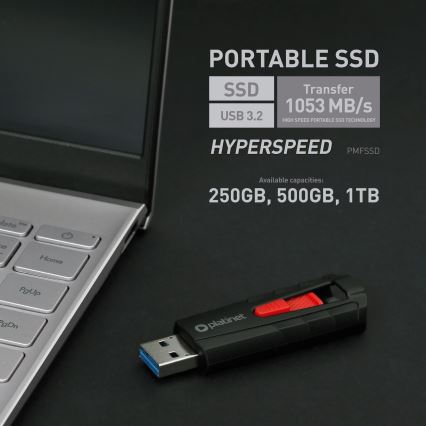 Tragbares SSD-Laufwerk 250 GB USB 3.2 Gen2