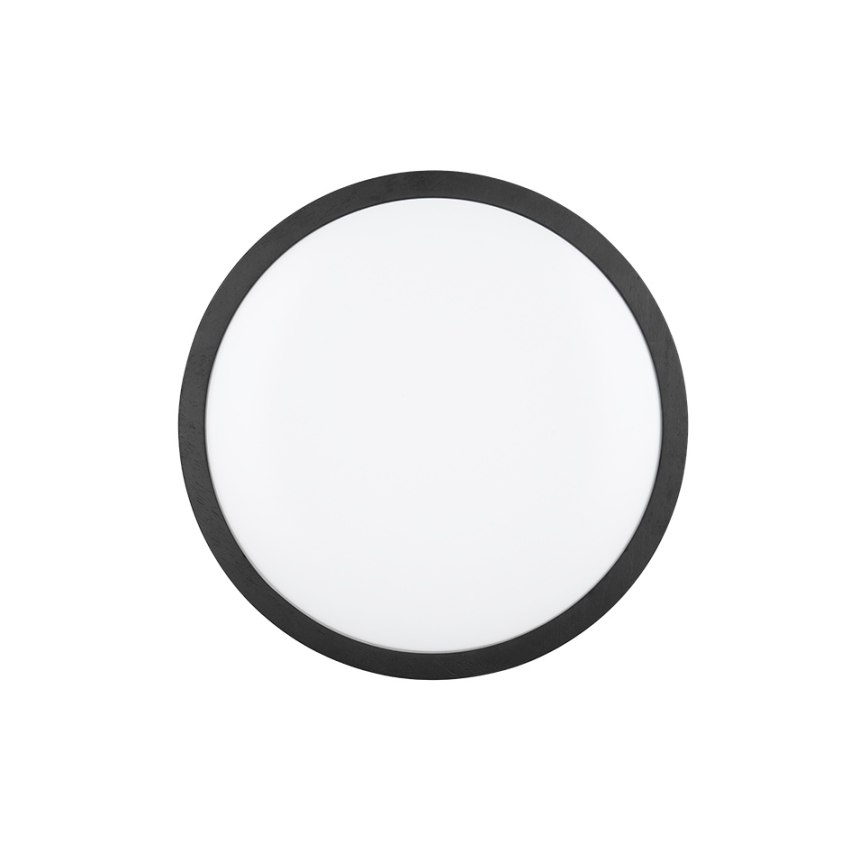 Trio - dimmbare Deckenleuchte ISEO LED/24W/230V 3000K Ø 40 cm schwarz