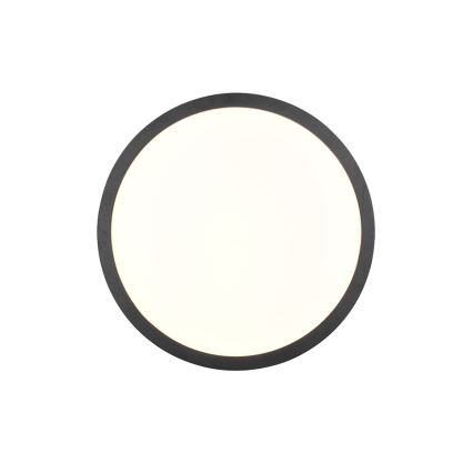 Trio - dimmbare Deckenleuchte ISEO LED/24W/230V 3000K Ø 40 cm schwarz