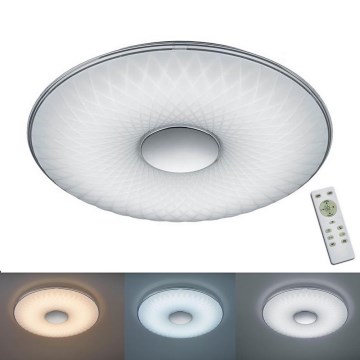 Trio – Dimmbare LED-Aufbauleuchte LOTUS LED/45W/230V 3000-5500K + Fernbedienung