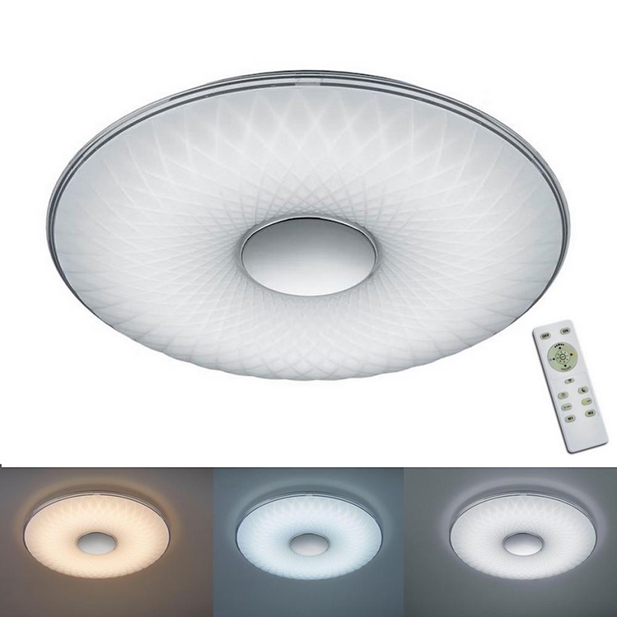Trio – Dimmbare LED-Aufbauleuchte LOTUS LED/45W/230V 3000-5500K + Fernbedienung