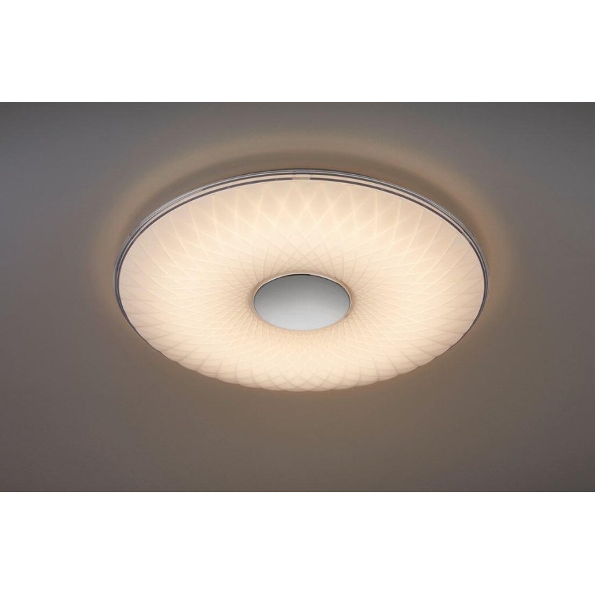 Trio – Dimmbare LED-Aufbauleuchte LOTUS LED/45W/230V 3000-5500K + Fernbedienung