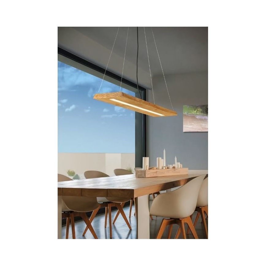 Trio - Dimmbare LED-Hängeleuchte an Schnur BRAD LED/27W/230V