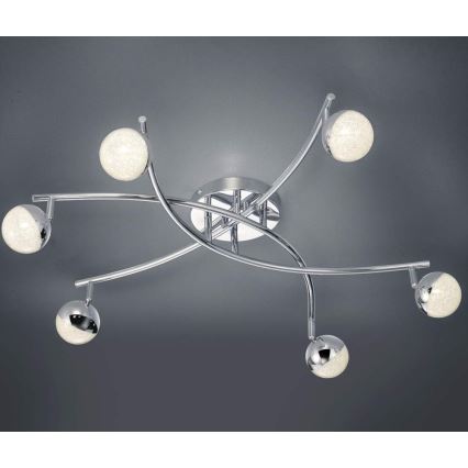 TRIO - LED Decken-Kronleuchter CHRIS 6xLED/3W/230V