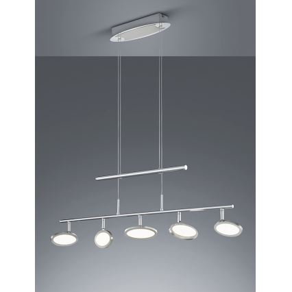 Trio - LED-Hängeleuchte an Schnur DUELLANT 5xLED/4,3W/230V