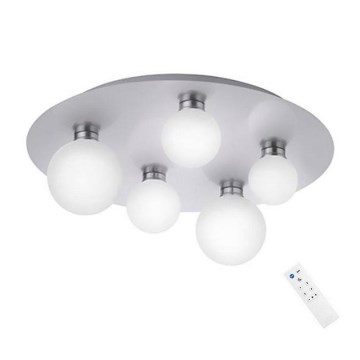 Trio - LED RGB dimmbares Deckenleuchte DICAPO 5xLED/3W/230V 3000-5000K + Fernbedienung