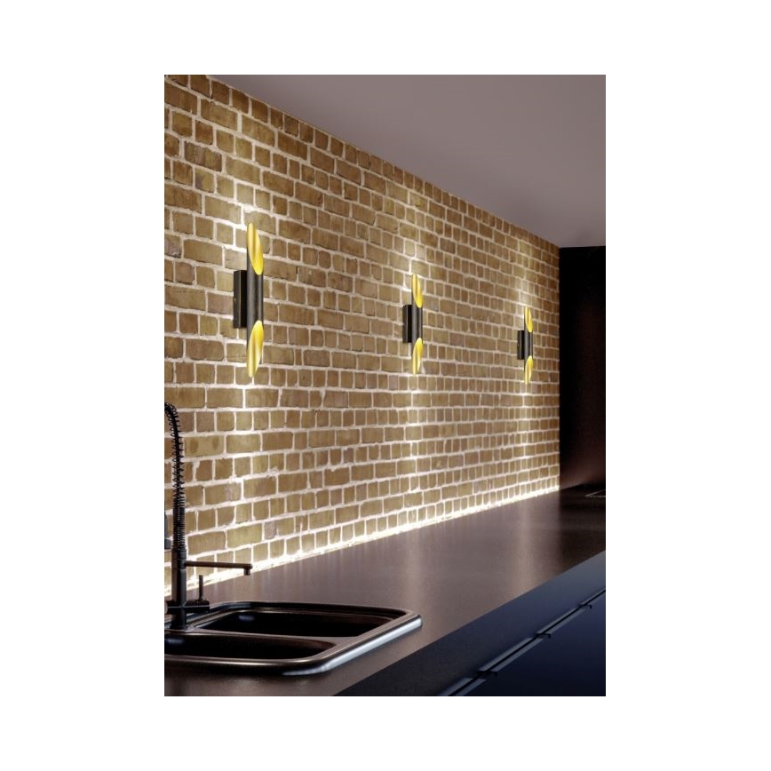 Trio - LED Wandleuchte BOLERO 2xLED/3,1W/230V CRI 90 kupferfarben
