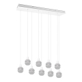 Trio - Pendelleuchte an Kabel MELA 9xE14/25W/230V weiß