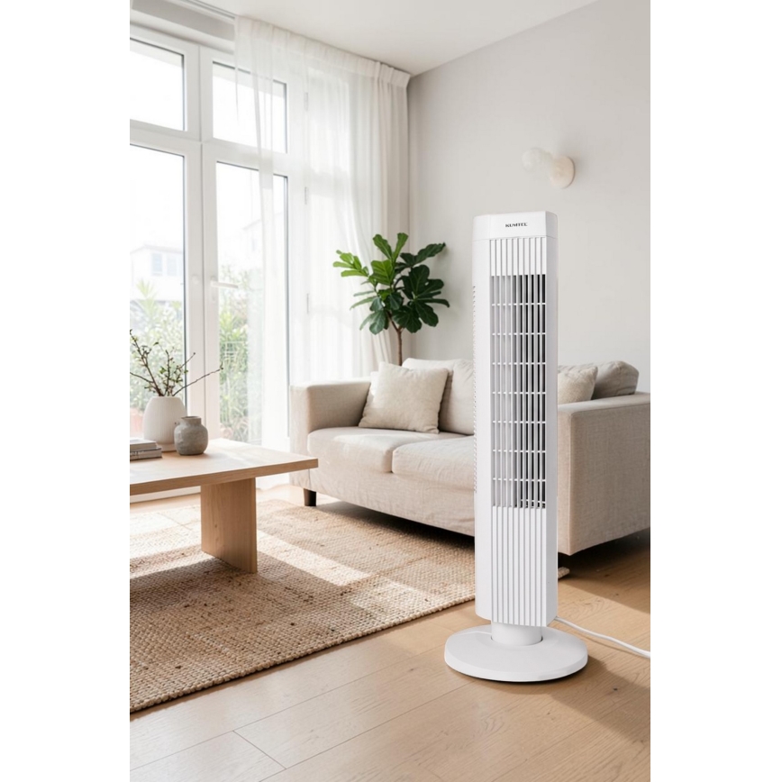 Turmventilator 50W/230V weiß