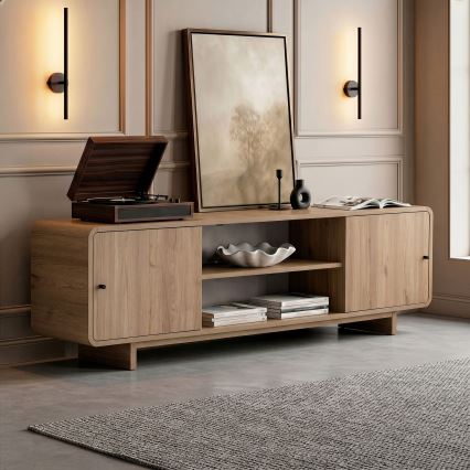 TV-Board KABIN 180x34 cm Eiche