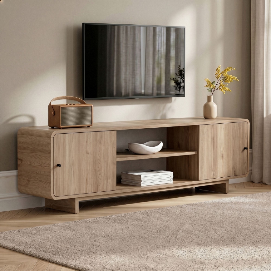 TV-Board KABIN 180x34 cm Eiche