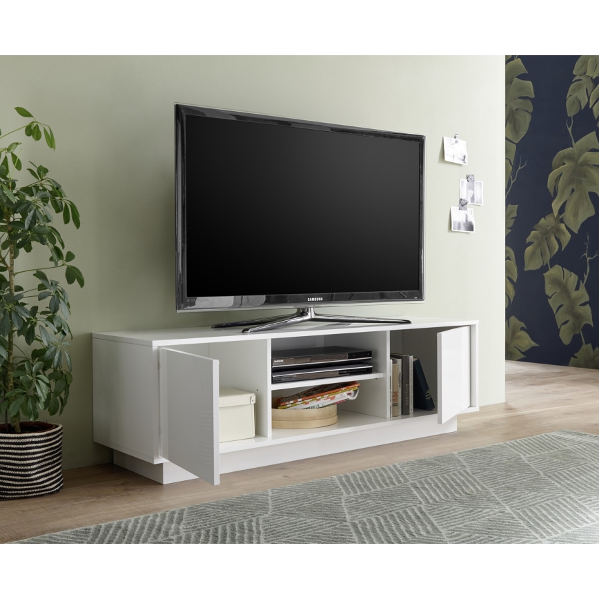 TV-Lowboard IDEA Weiß